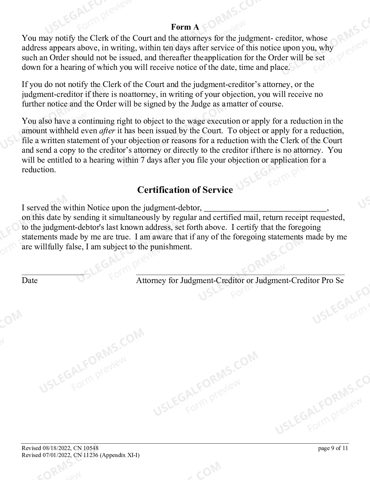 Preview How to Ask the Court to Order a Wage Execution in a Special Civil Part Case