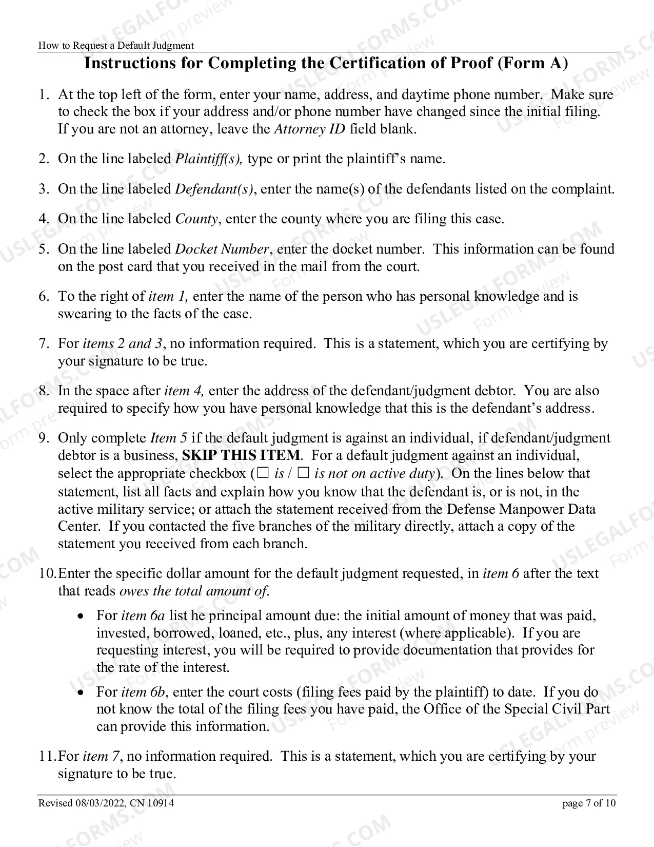 Preview How to Request a Default Judgment in the Superior Court of New Jersey - Special Civil Part (Small Claims and Regular Special Civil Part Cases)