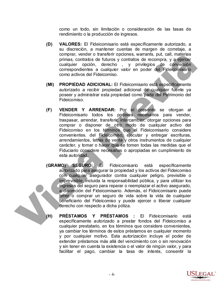 Preview Fideicomiso en vida para esposo y esposa con hijos menores o adultos