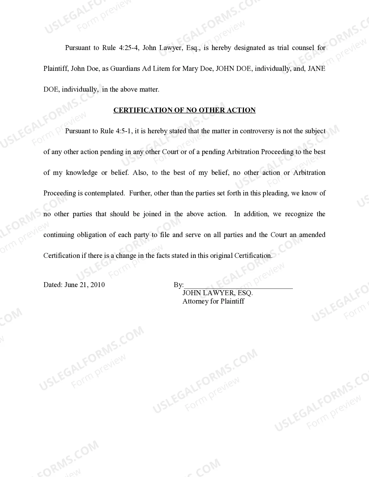 Preview Complaint Auto Negligence Minor