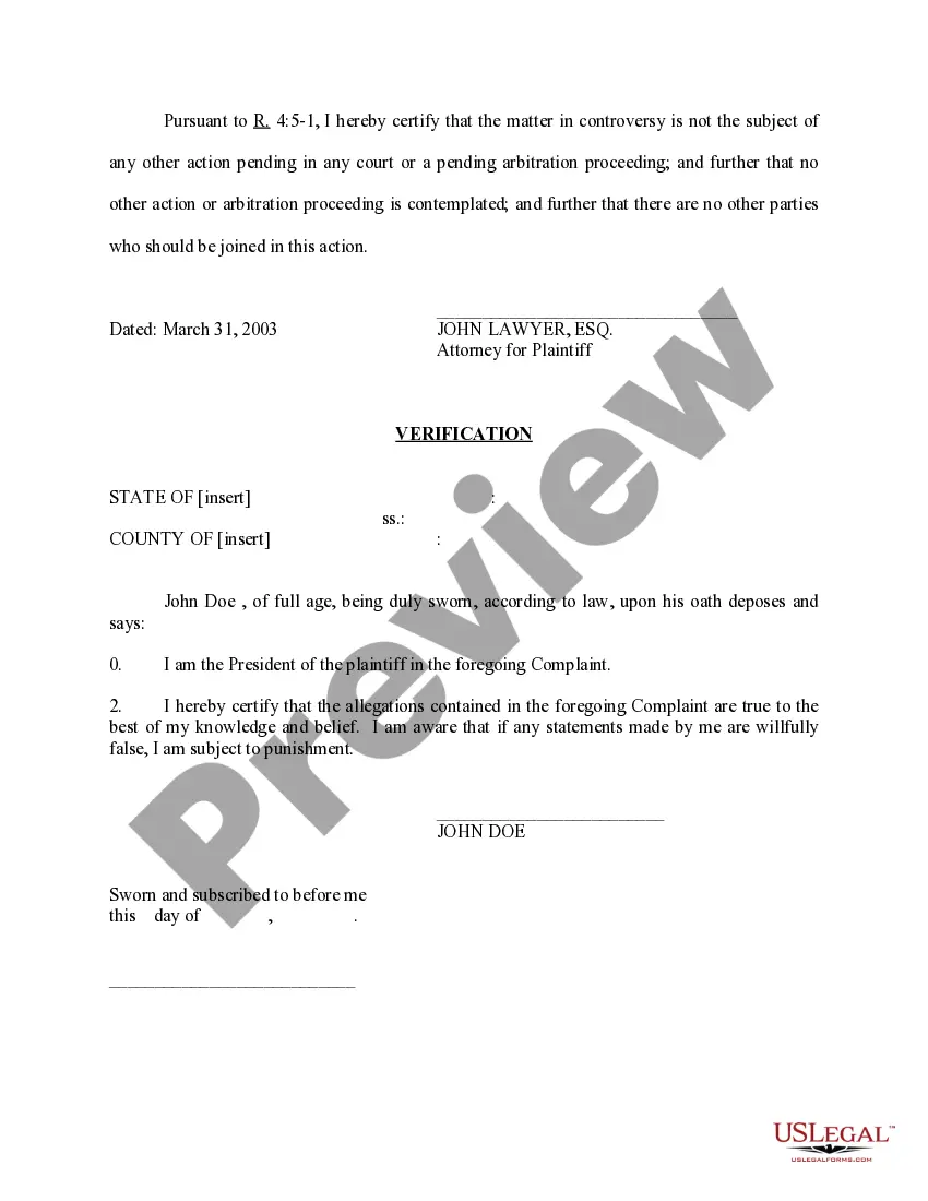 Preview Complaint by Employer for Tortious Acts by Employee