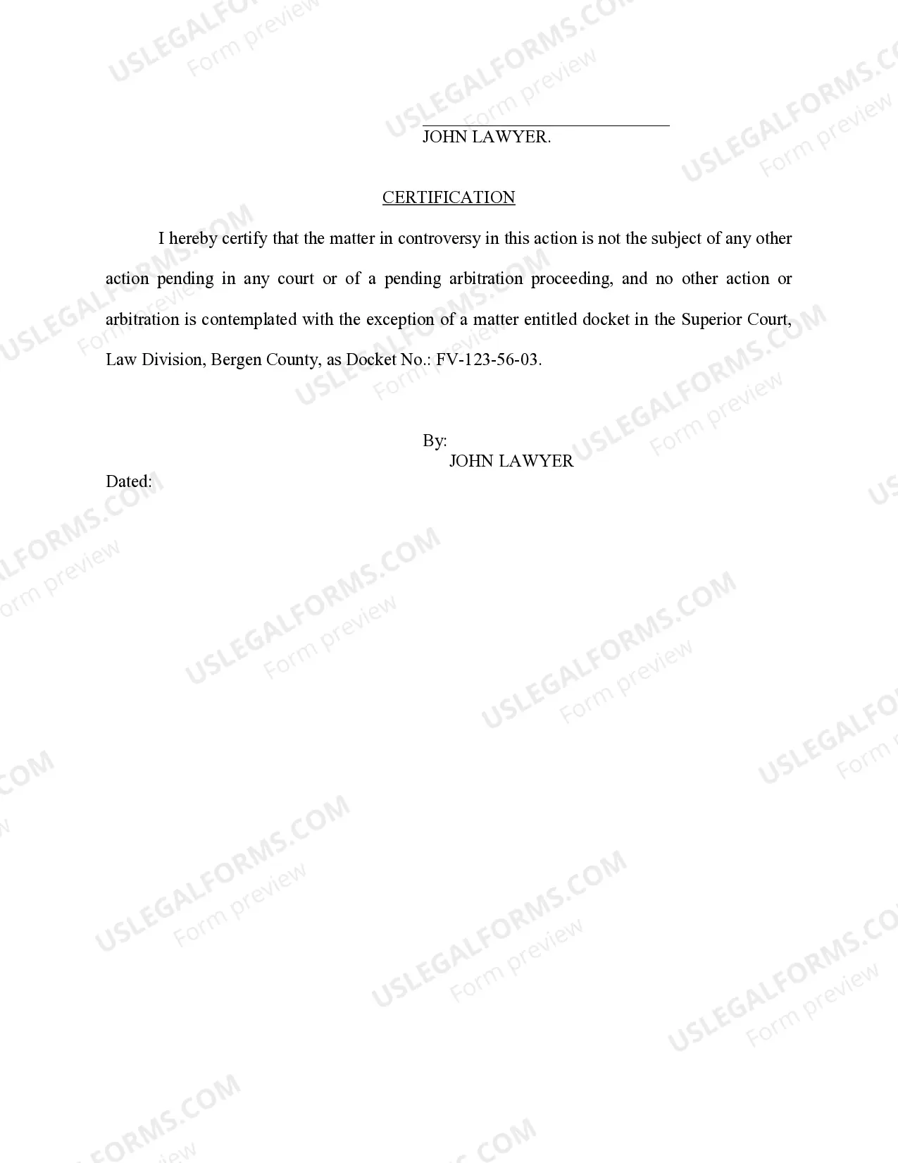 Preview Complaint for Adoption