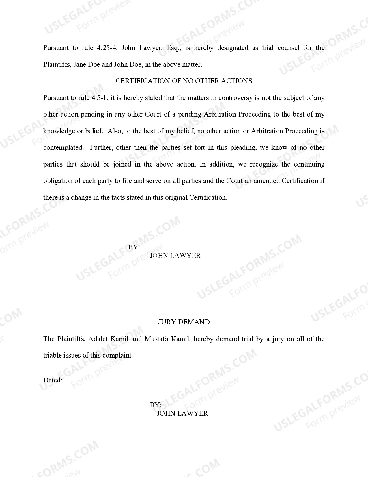 Preview Complaint Personal Injury Against Restaurant