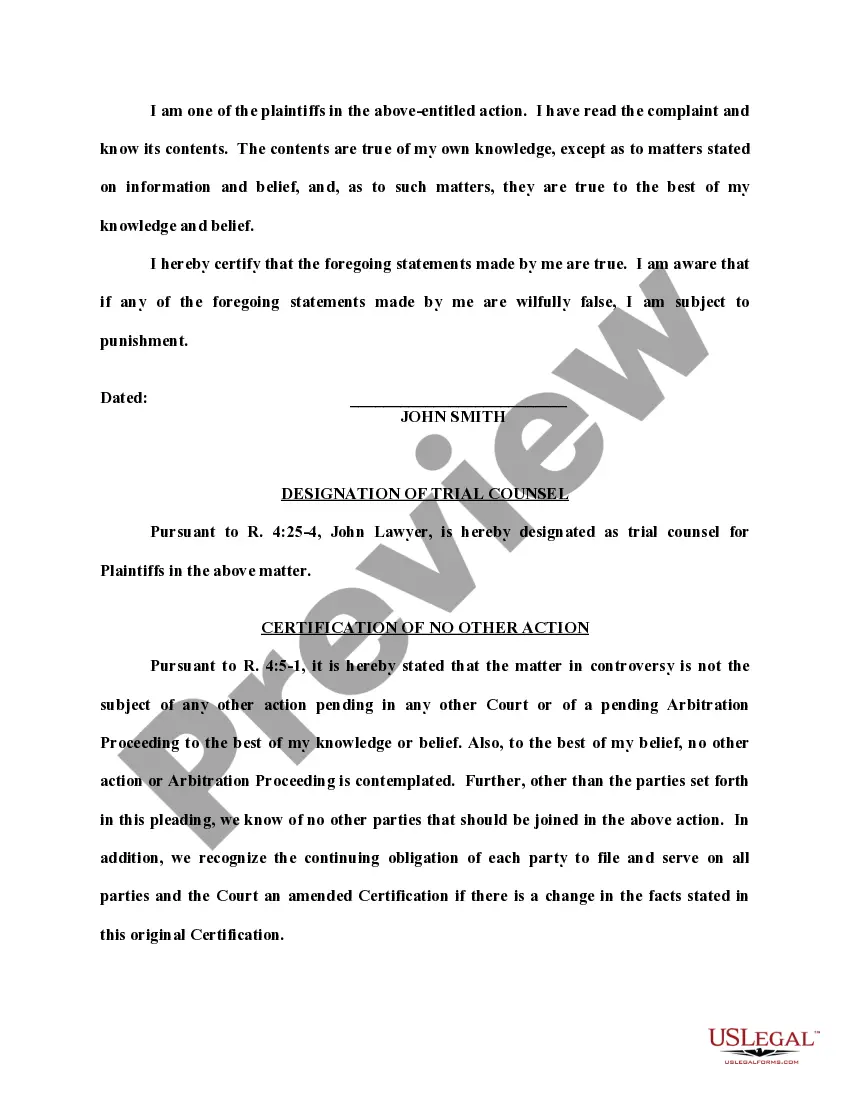 Preview Complaint to Admit Will to Probate