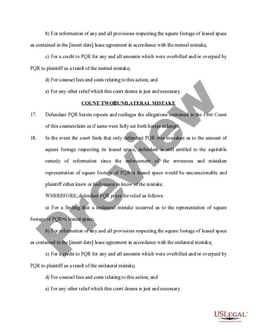 Preview Verified Counterclaim