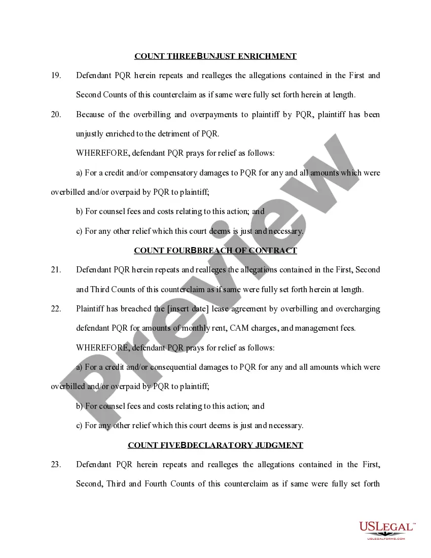 Preview Verified Counterclaim