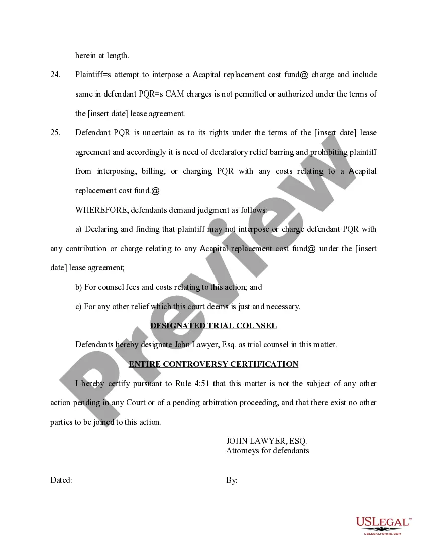 Preview Verified Counterclaim