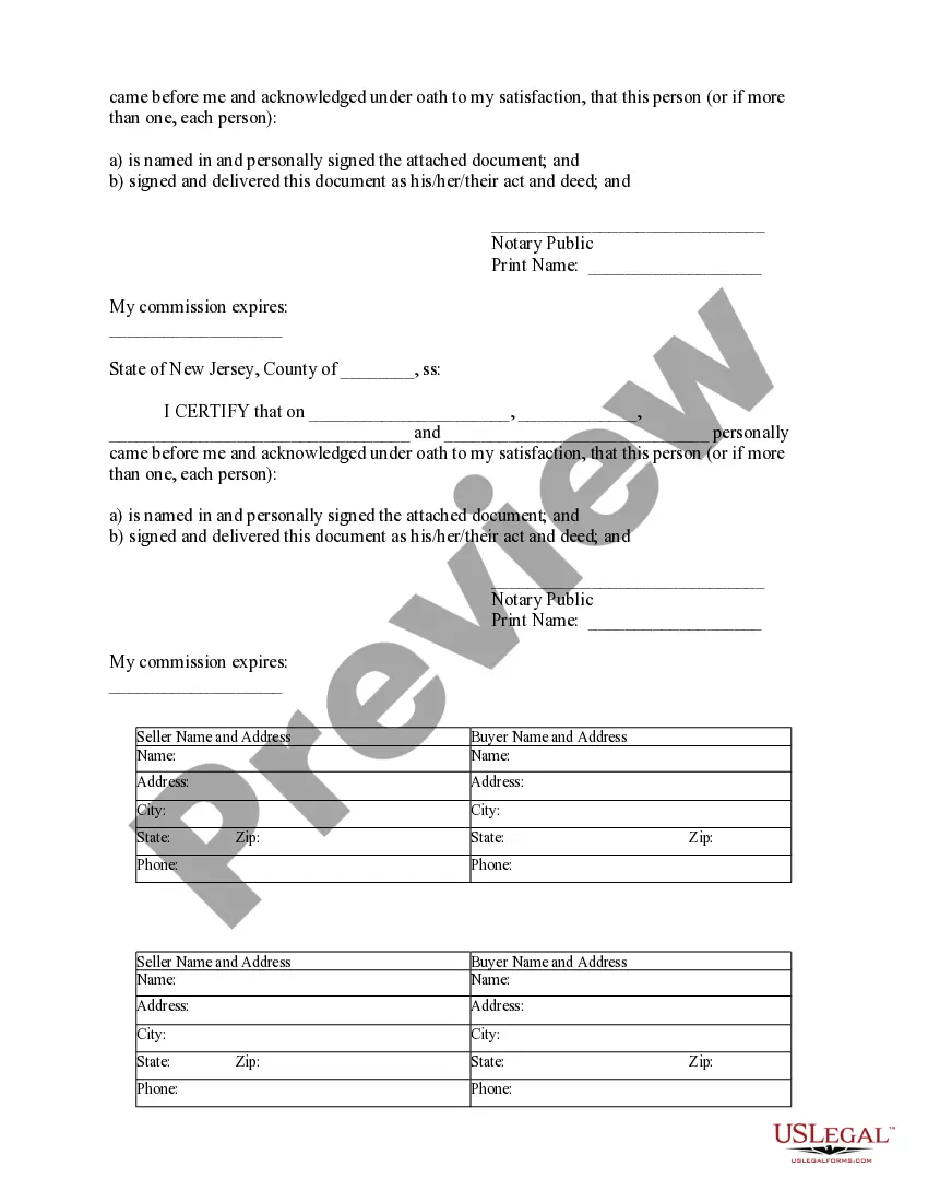 Preview Notice of Option for Recording