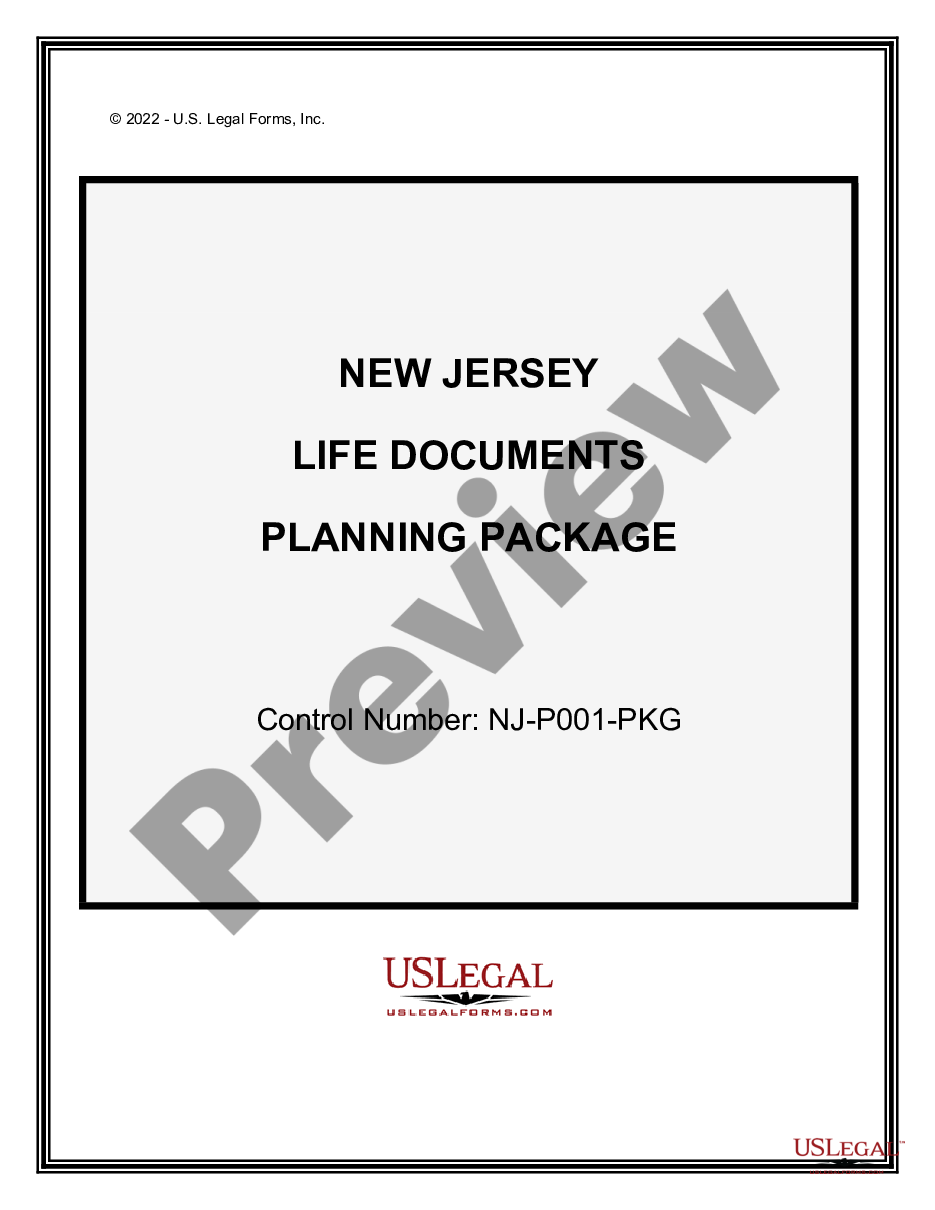 page 0 Life Documents Planning Package, including Will, Power of Attorney and Living Will preview