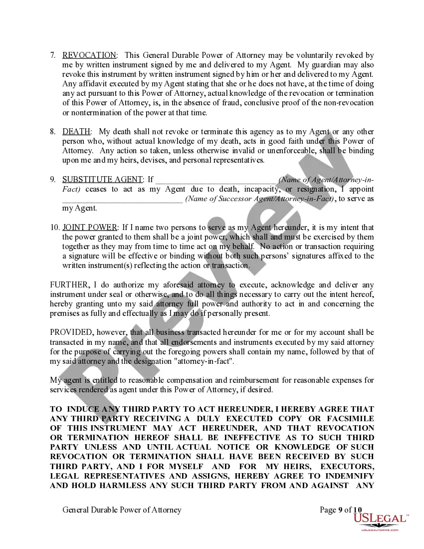 Get General Durable Power of Attorney for Property and Finances or Financial Effective Immediately Preview General Durable Power of Attorney for Property and Finances or Financial Effective Immediately