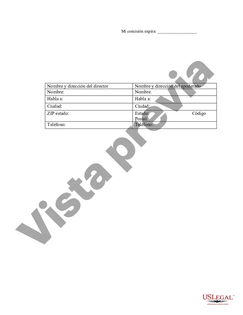 Preview Poder notarial especial o limitado para transacciones de compra de bienes raíces por parte del comprador