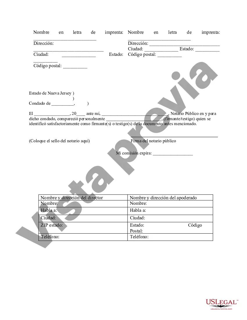 Preview Poder notarial limitado en el que se especifican poderes con ejemplos de poderes incluidos