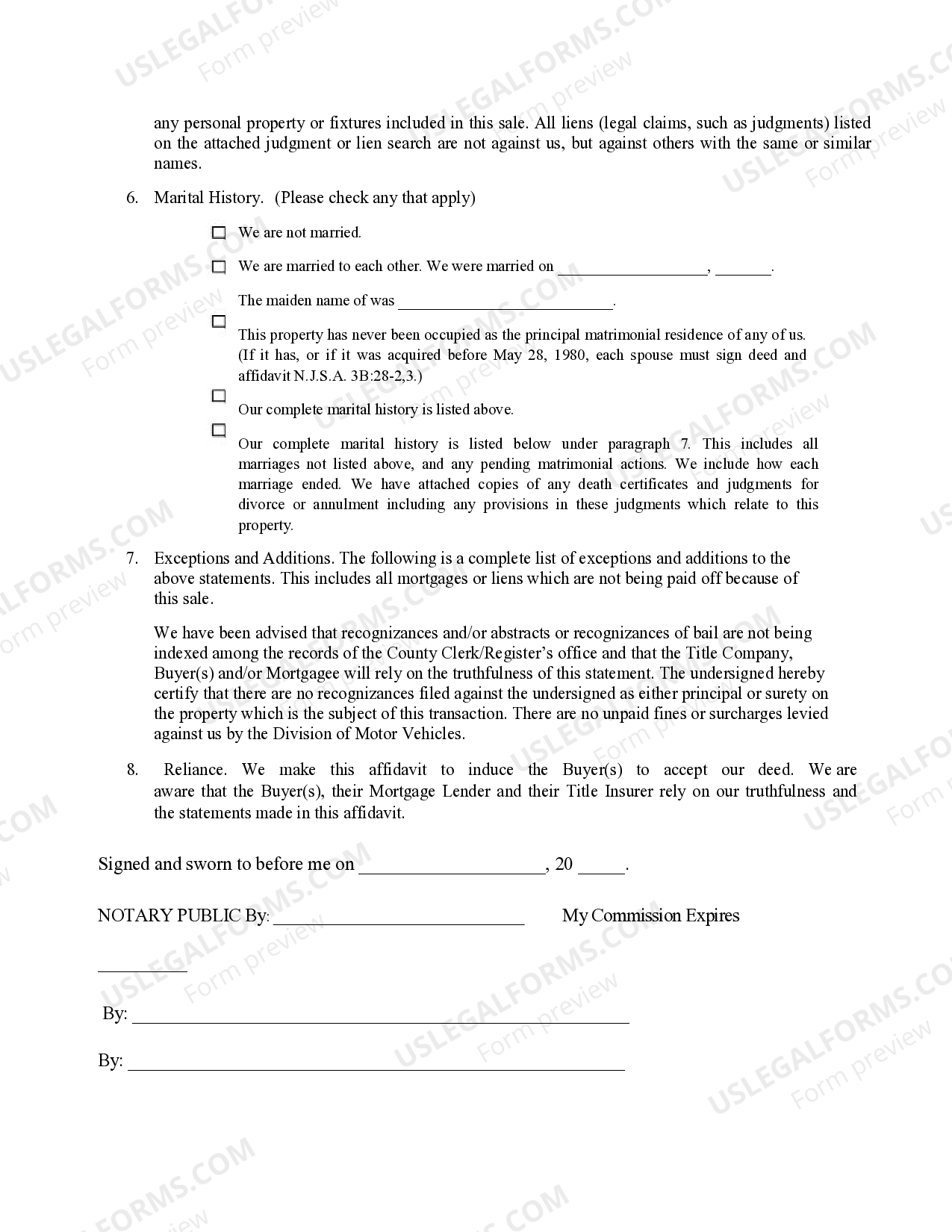new-jersey-affidavit-of-title-sale-of-property-us-legal-forms