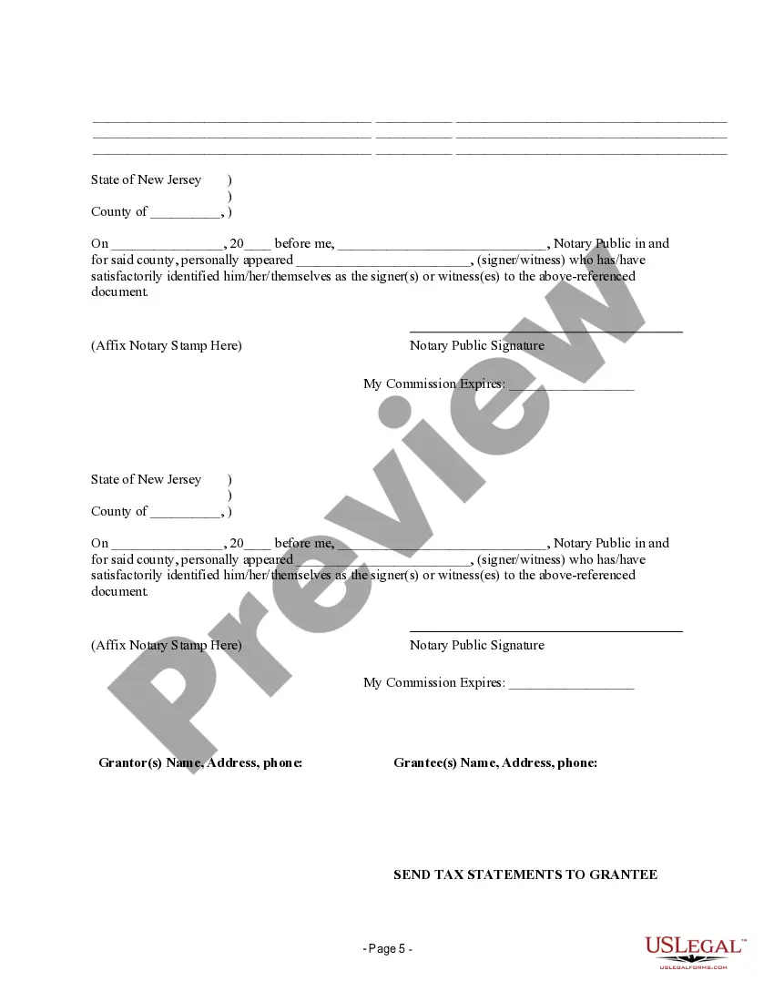 Preview Warranty Deed for Separate or Joint Property to Joint Tenancy