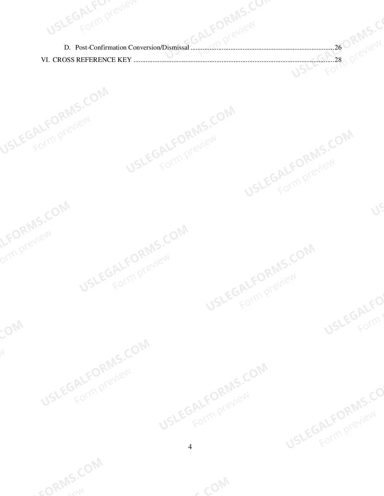 Preview Disclosure Statement (Chapter 11)