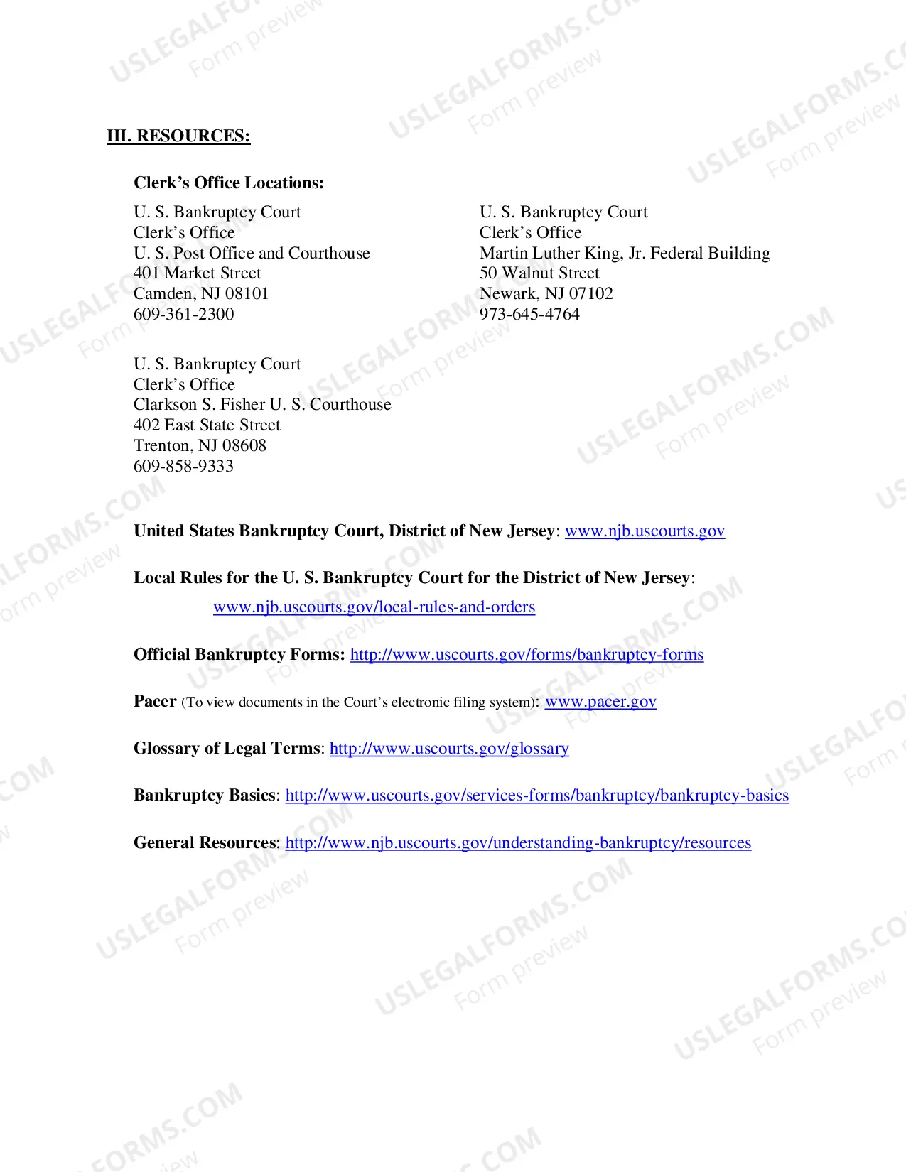 Preview Motion to Reopen a Case to File Certification About a Financial Management Course