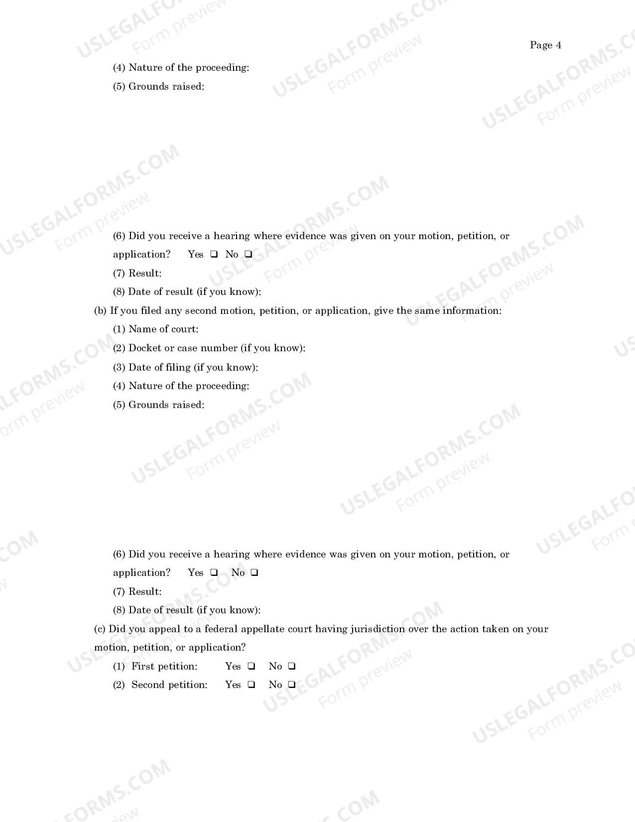 Preview Motion to Vacate, Set Aside, or Correct a Sentence by a Person in Federal Custody Under 28 U.S.C. 2255