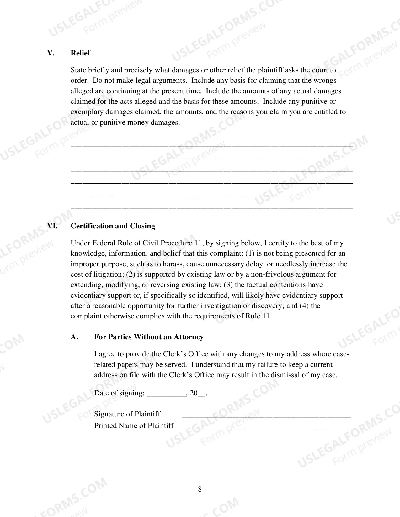 Preview EEOC Complaint