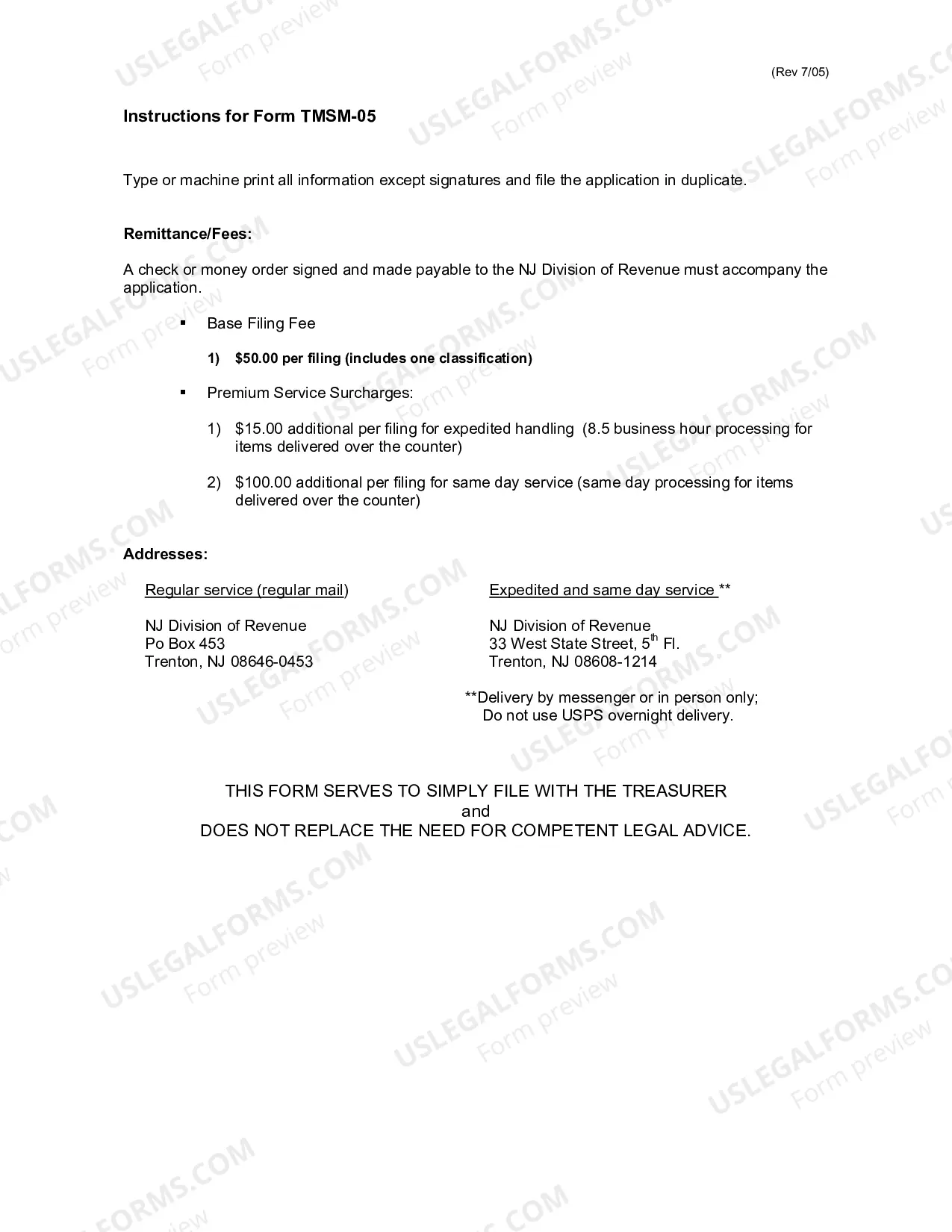 Preview Application to Cancel A Registered Trade Or Service Mark