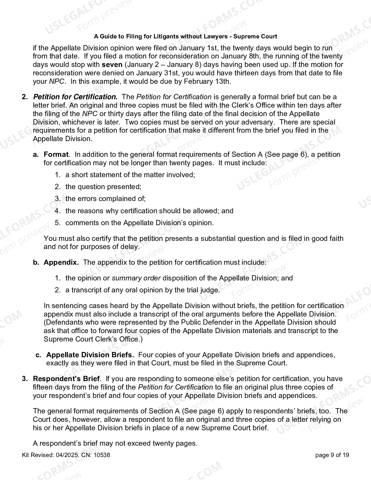 Preview A Guide to Filing for Litigants without Lawyers