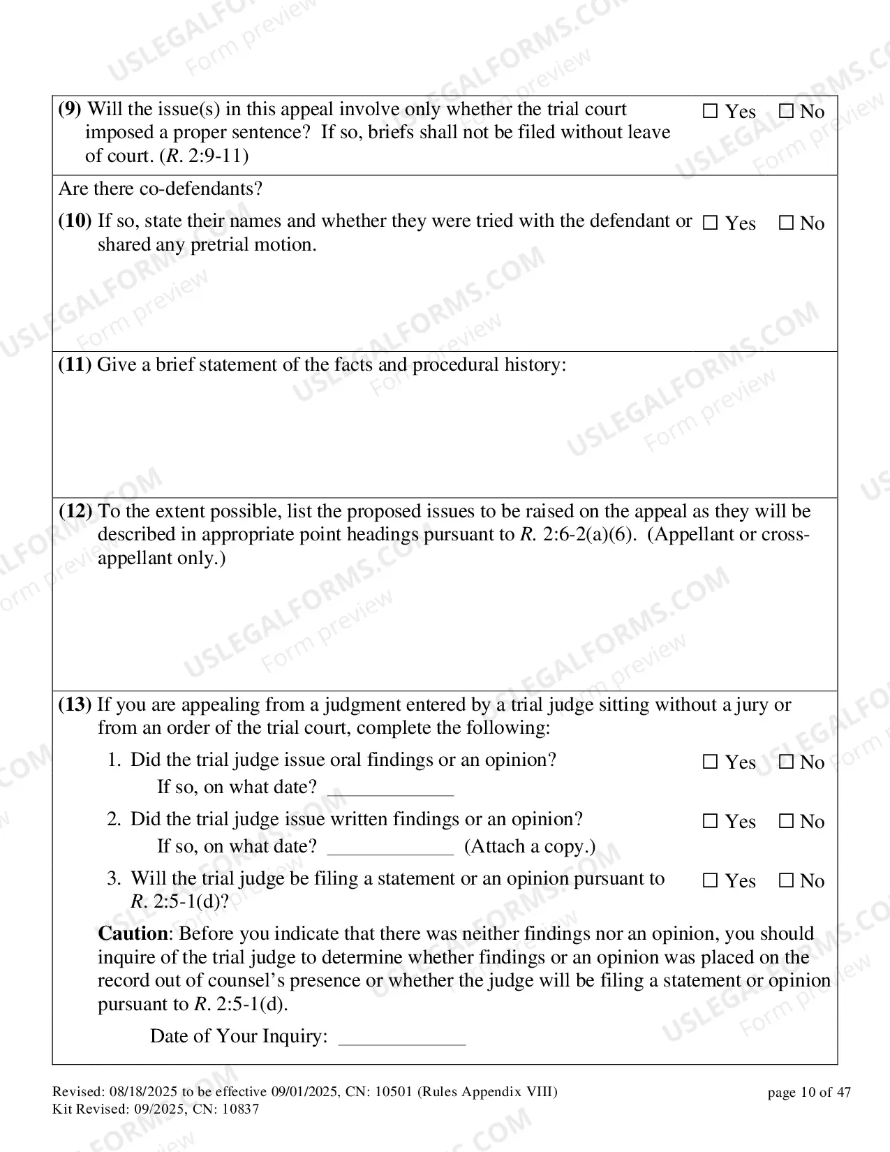 Preview Appellate Pro Se Kit (How to Appeal a Decision in the Superior Court)