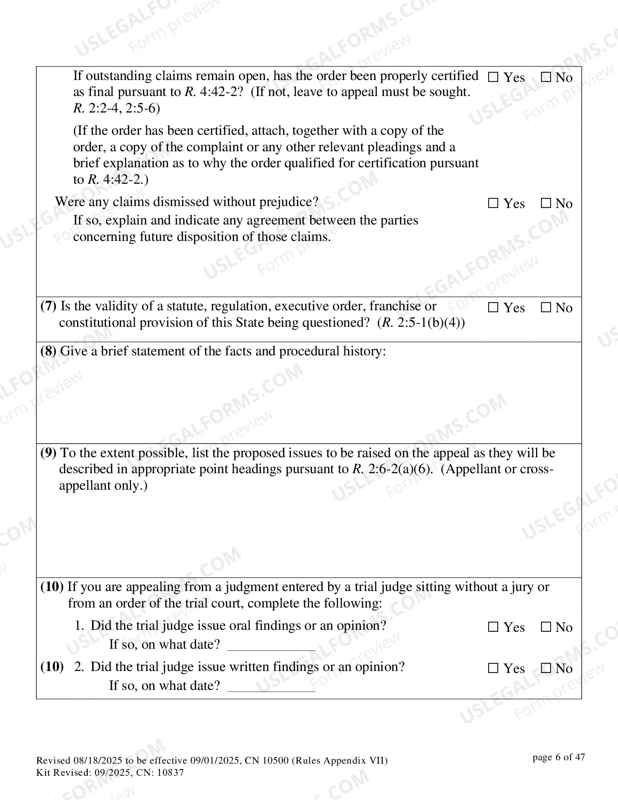 Preview Appellate Pro Se Kit (How to Appeal a Decision in the Superior Court)