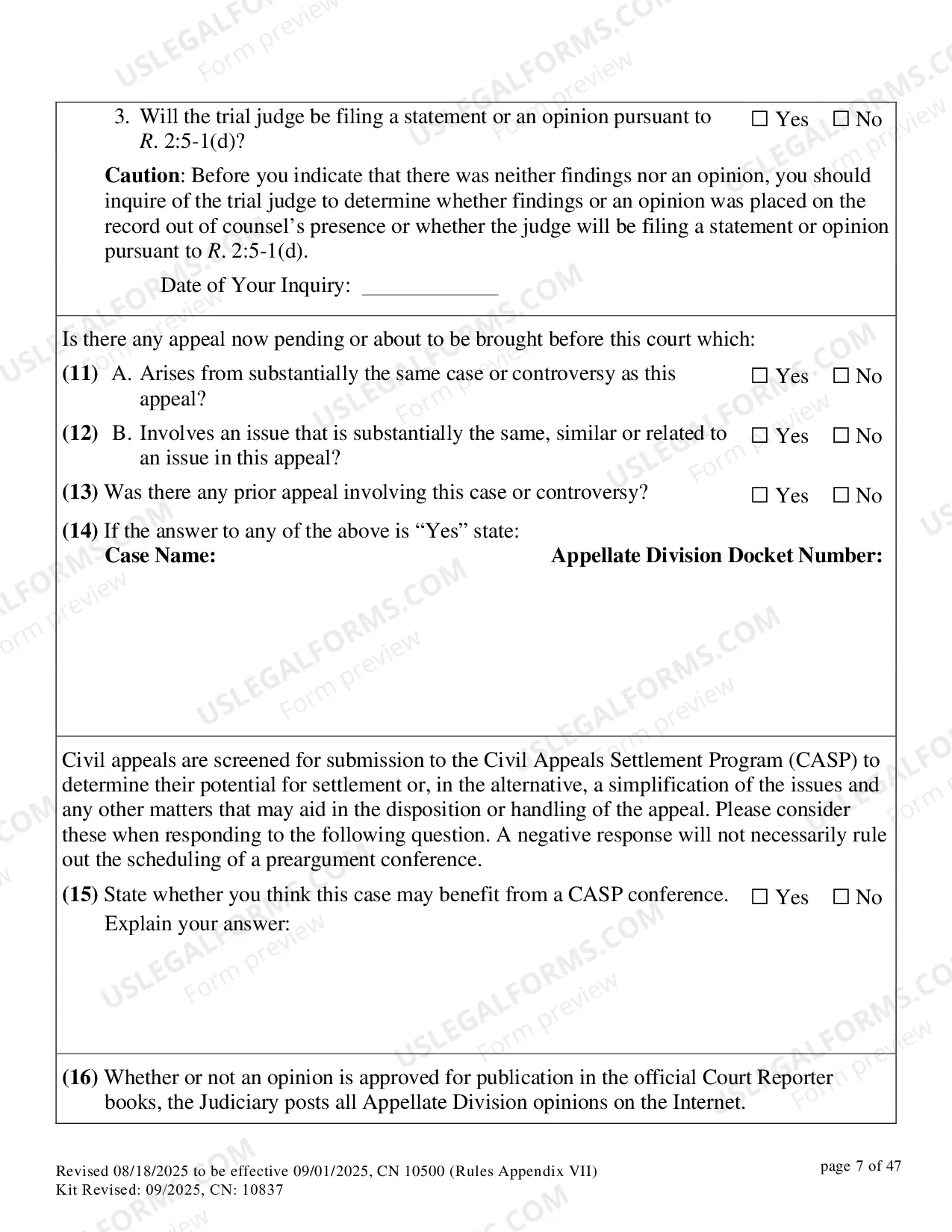 Preview Appellate Pro Se Kit (How to Appeal a Decision in the Superior Court)