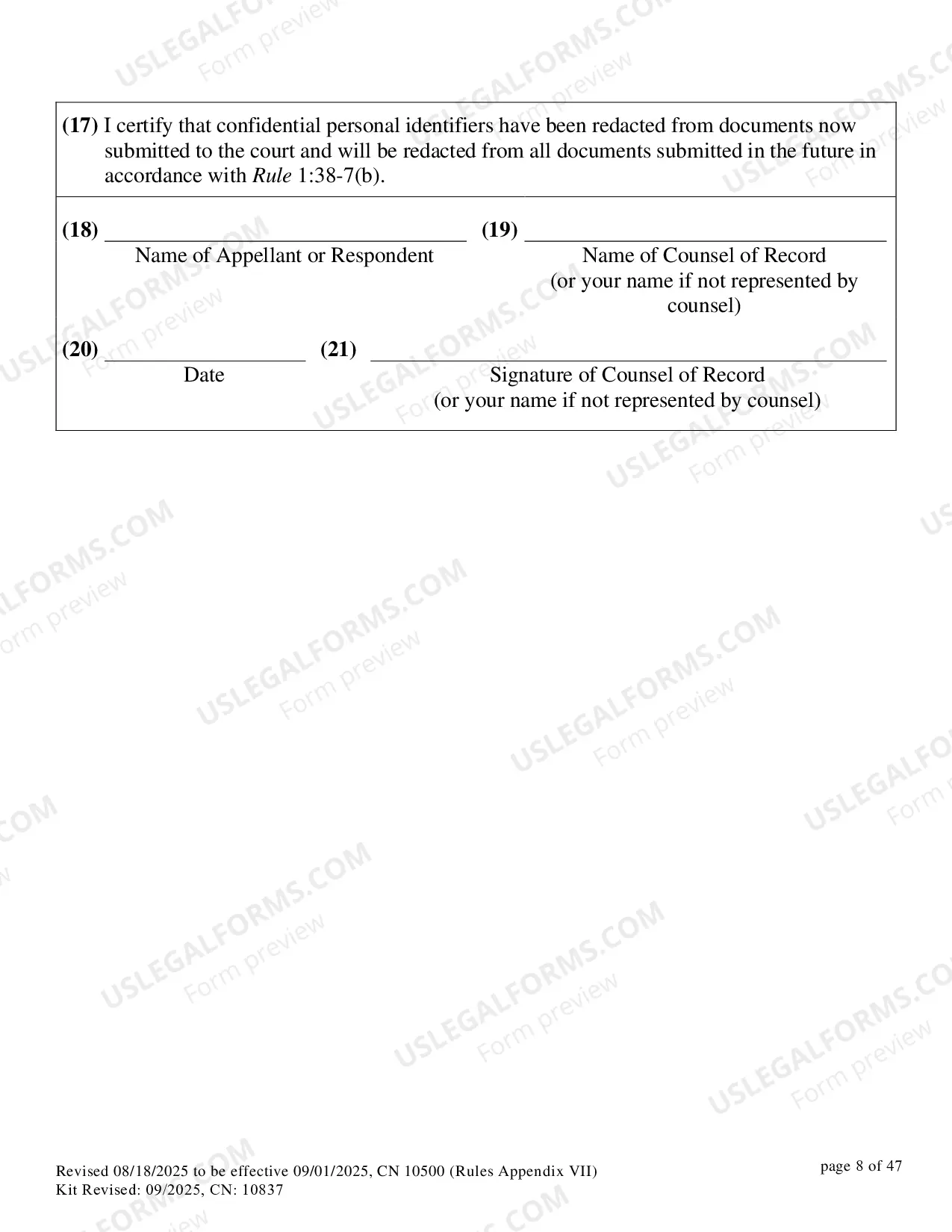 Preview Appellate Pro Se Kit (How to Appeal a Decision in the Superior Court)