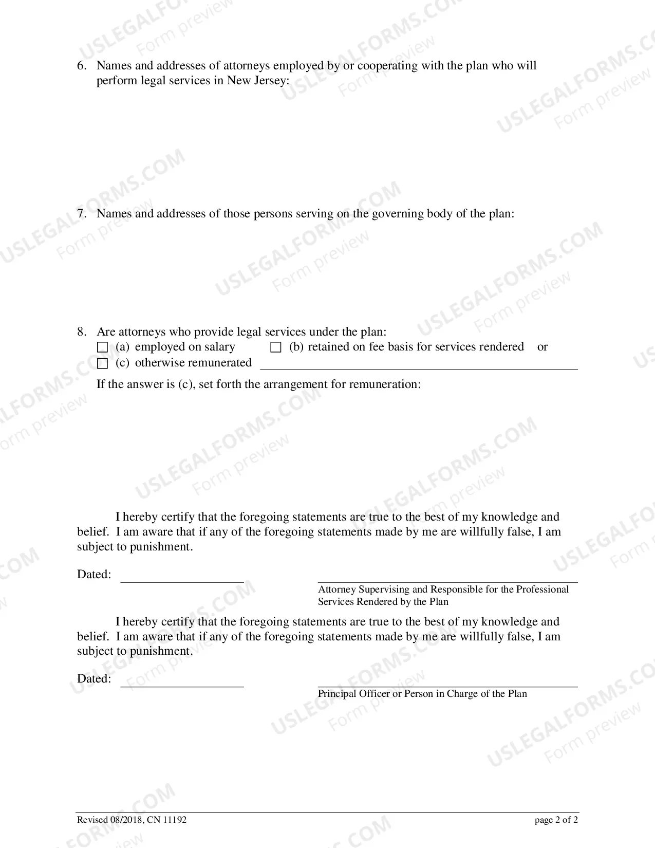 Preview Legal Services Plan - Union
