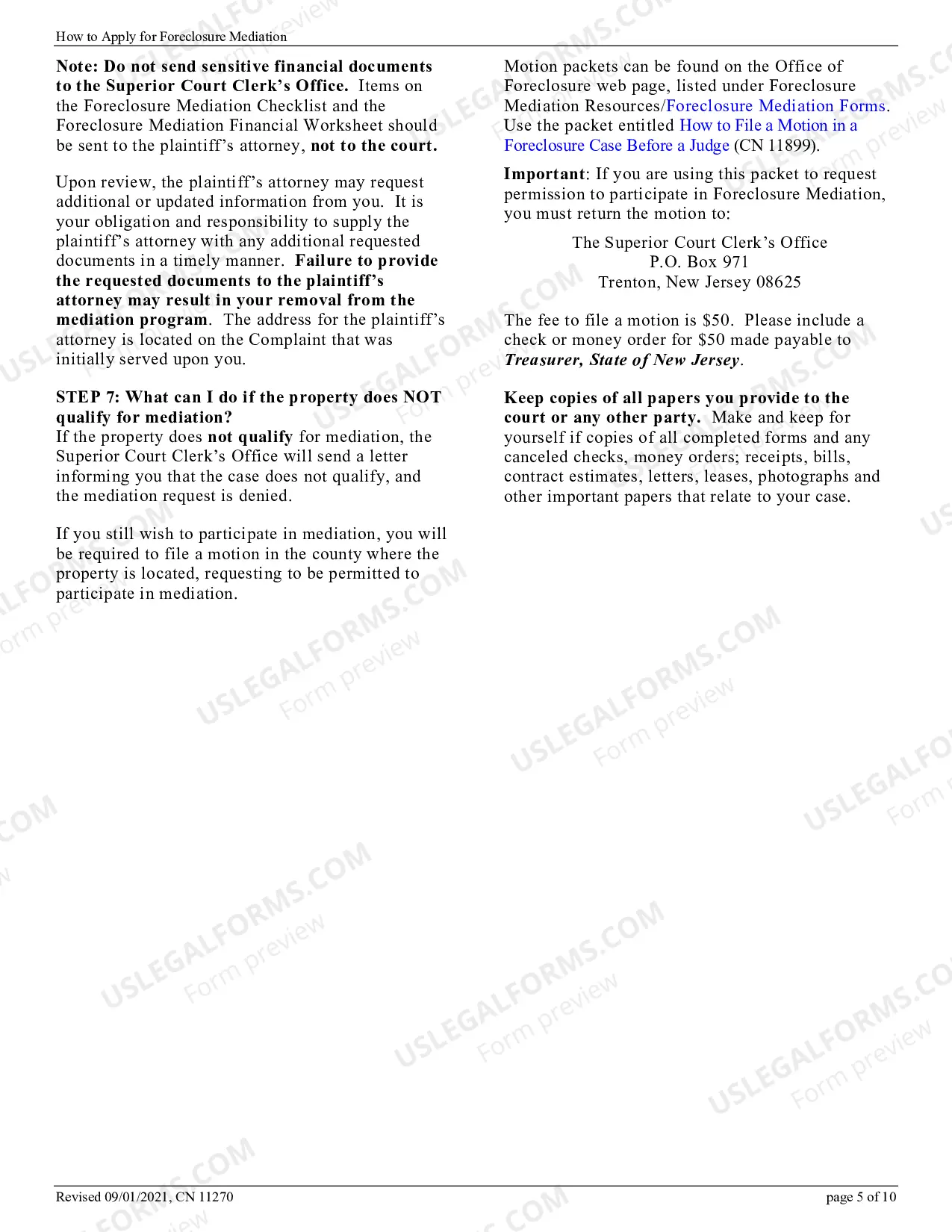 Preview How to Apply for Foreclosure Mediation