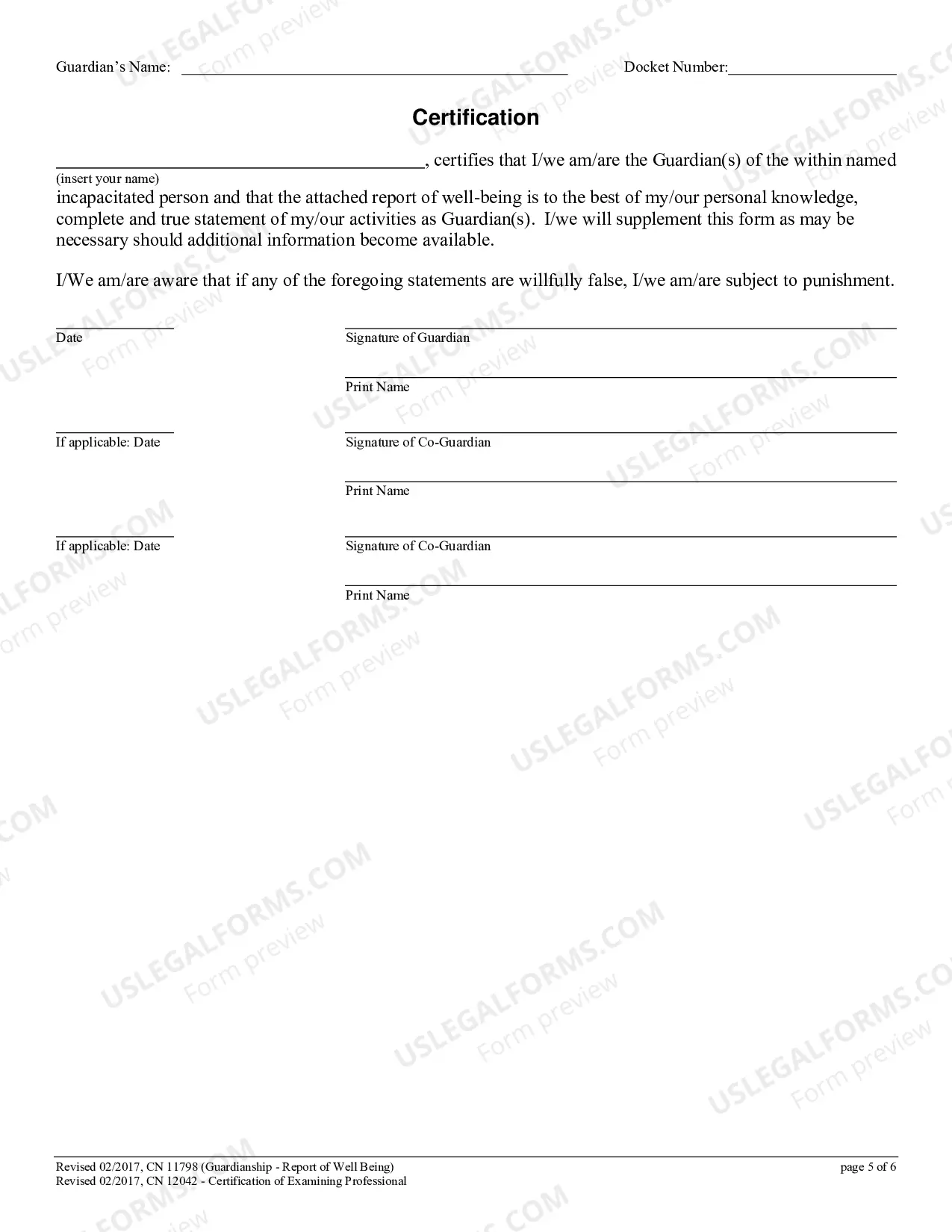 Preview Report of Well Being
