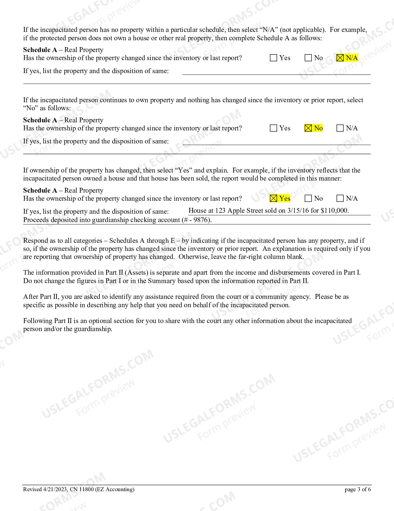 Preview EZ Accounting Form