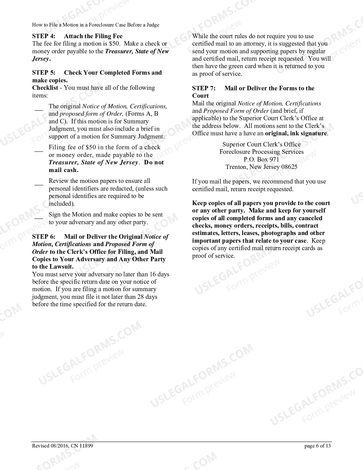 Preview How to File a Motion in a Foreclosure Case Before a Judge