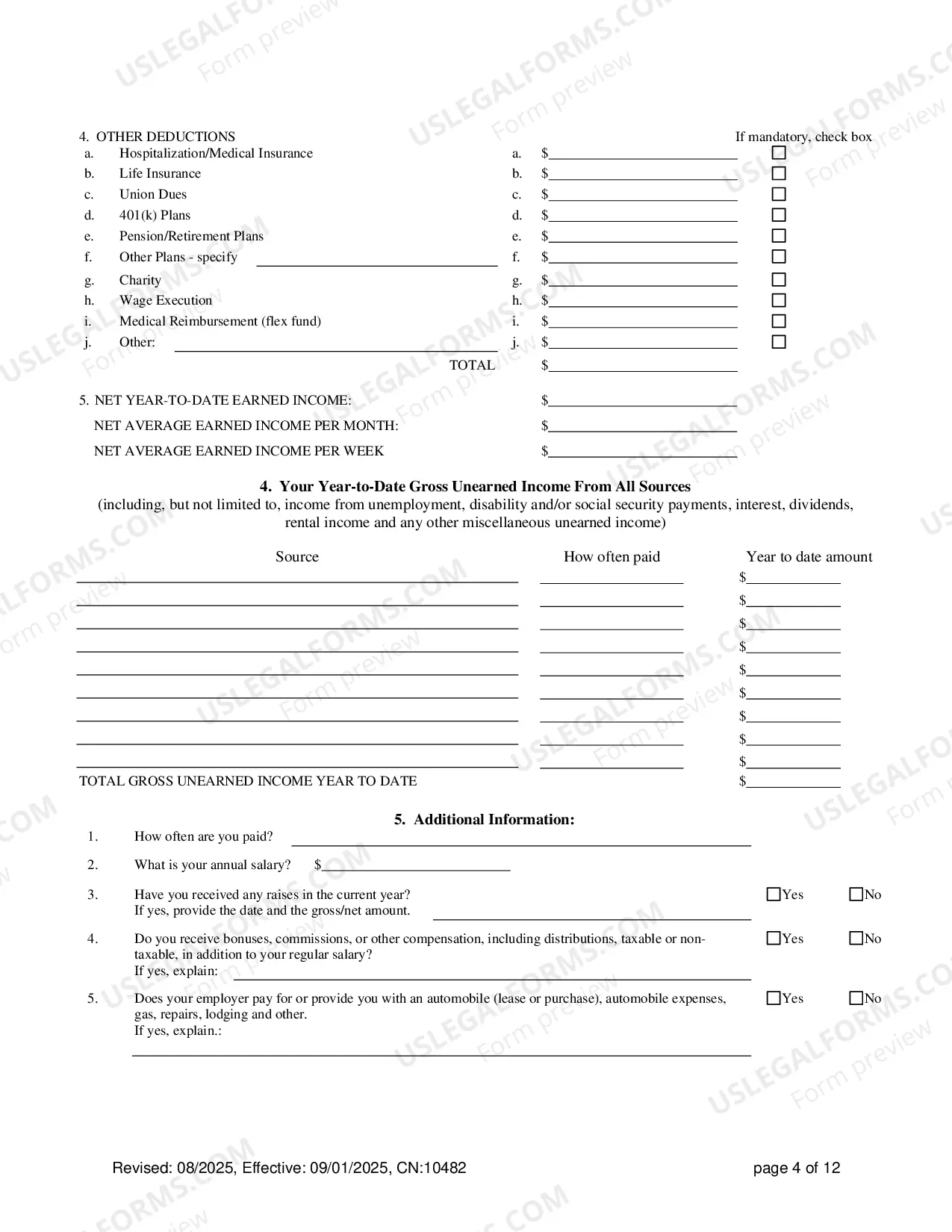 Preview Family Part Case Information Statement