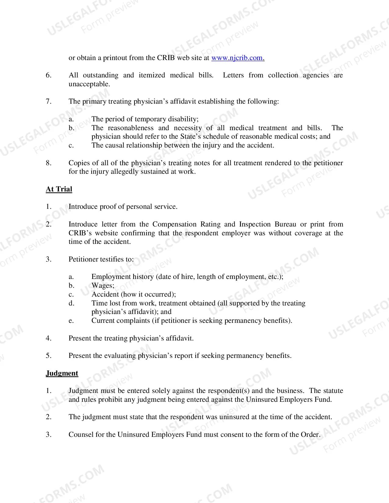 Preview Uninsured Employers Fund (packet)