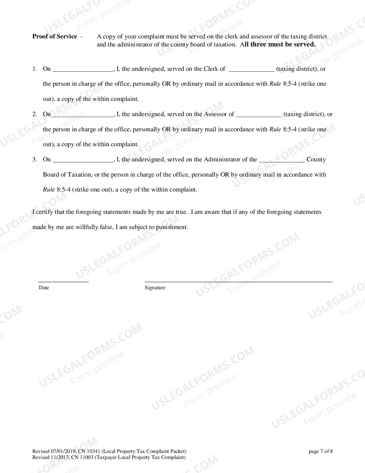 Preview Differentiated Case Management Pilot Program Case Information Statement (CIS-LP)