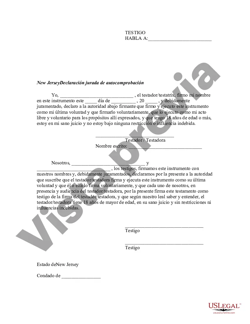 Get Codicilo al formulario de testamento para enmendar su testamento - Cambios o enmiendas de testamento Preview Codicilo al formulario de testamento para enmendar su testamento - Cambios o enmiendas de testamento