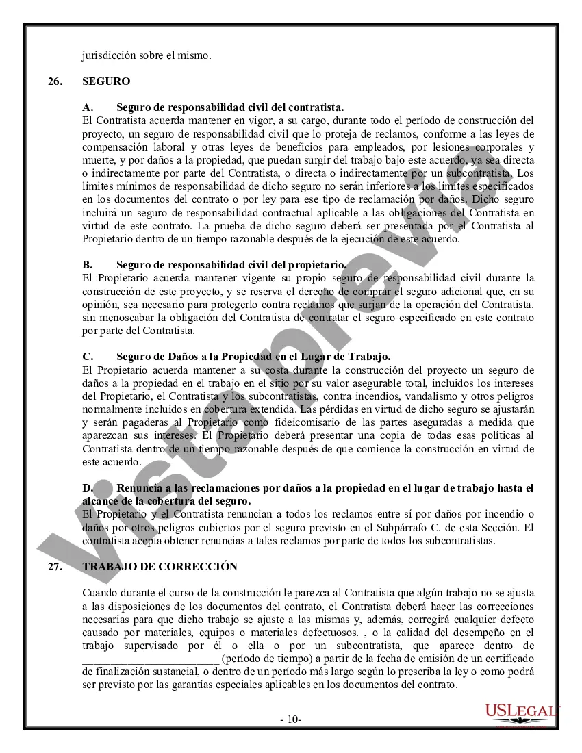 Preview Contrato Comercial para Contratista