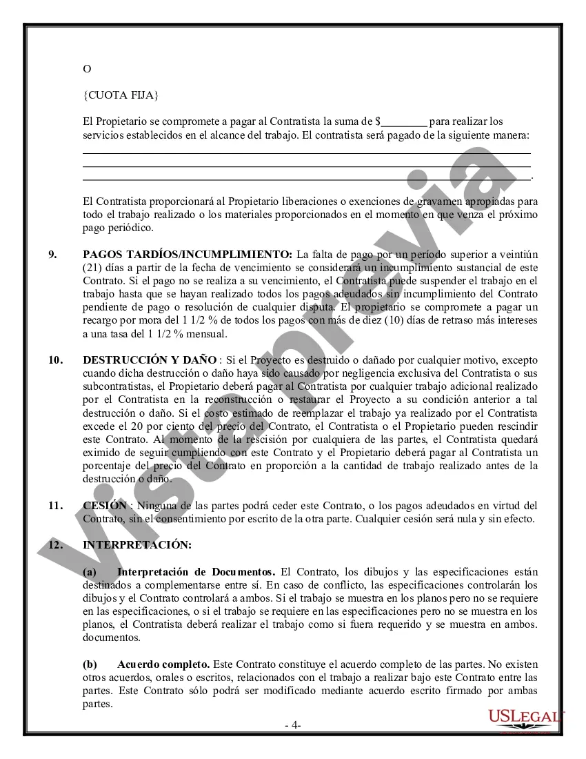 Preview Contrato Eléctrico para Contratista