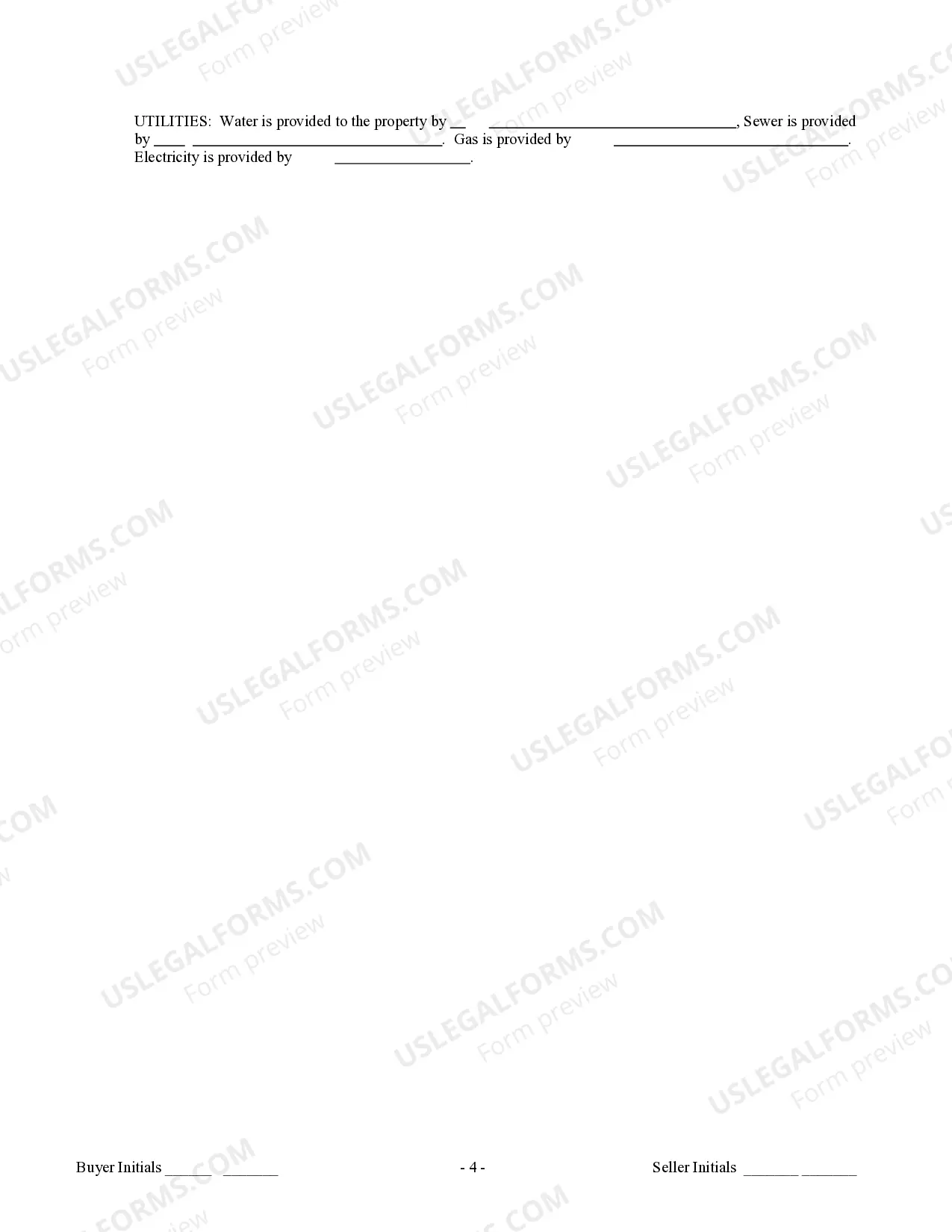 Preview Contract for Sale and Purchase of Real Estate with No Broker for Residential Home Sale Agreement