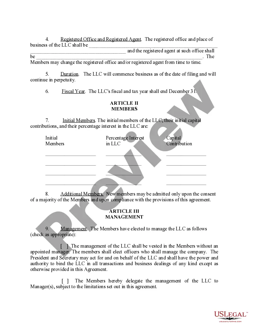 Get Limited Liability Company LLC Operating Agreement Preview Limited Liability Company LLC Operating Agreement