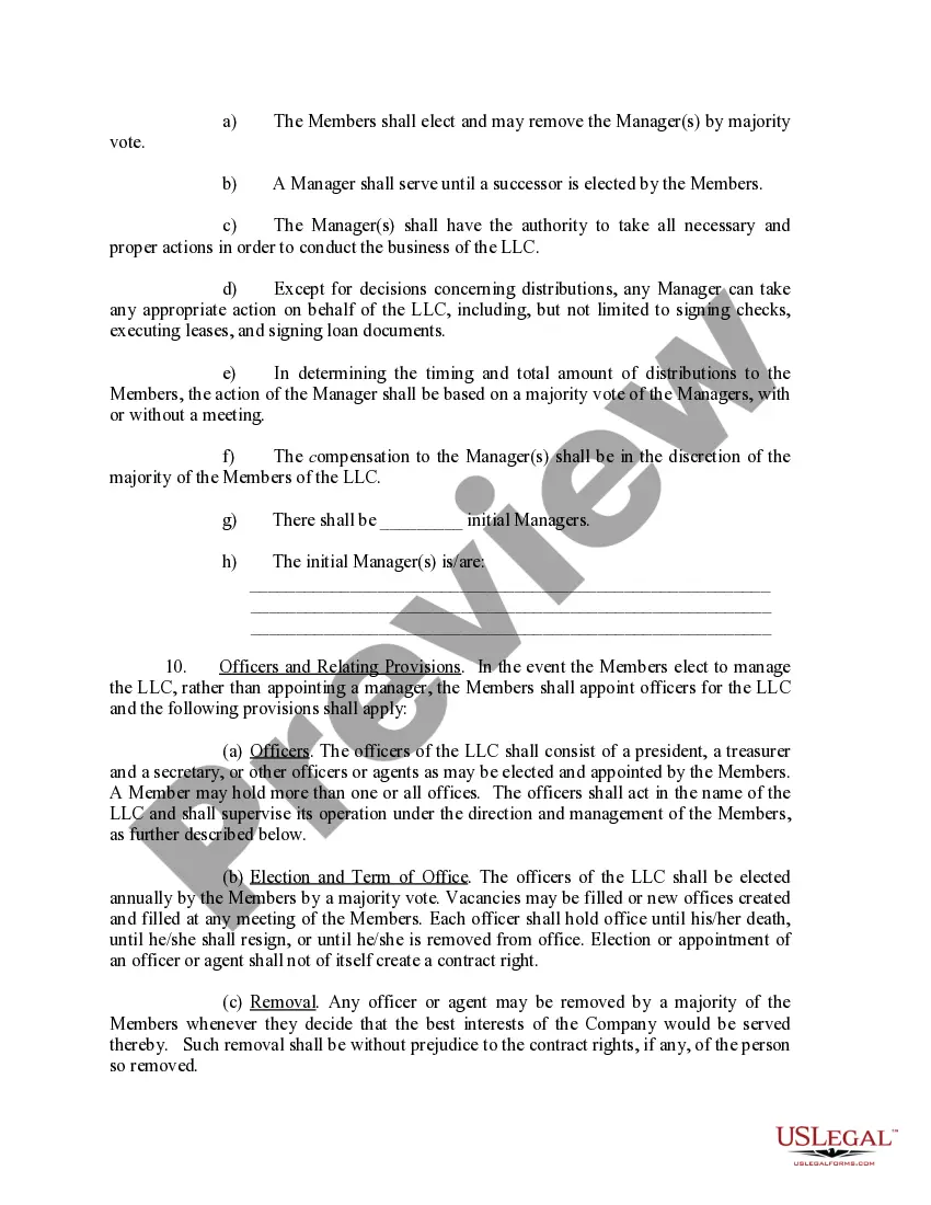 Get Limited Liability Company LLC Operating Agreement Preview Limited Liability Company LLC Operating Agreement