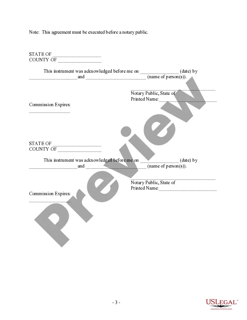 Preview Revocation of Postnuptial Property Agreement