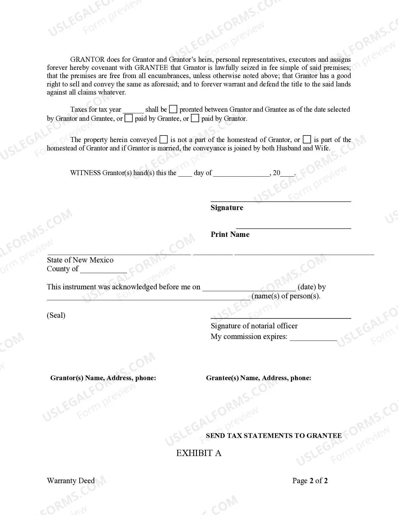 Preview Warranty Deed from Individual to Individual