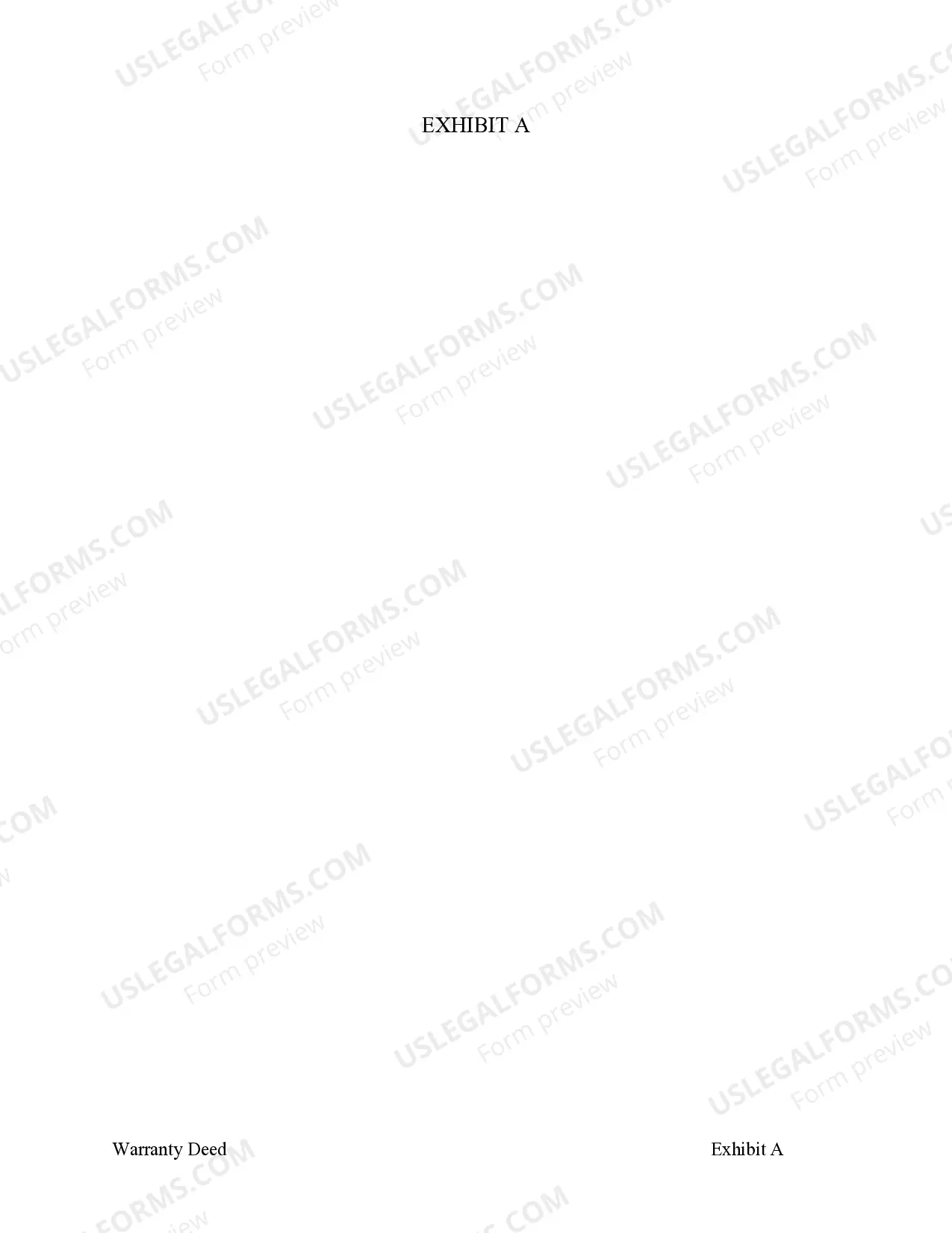 Preview Warranty Deed to Child Reserving a Life Estate in the Parents