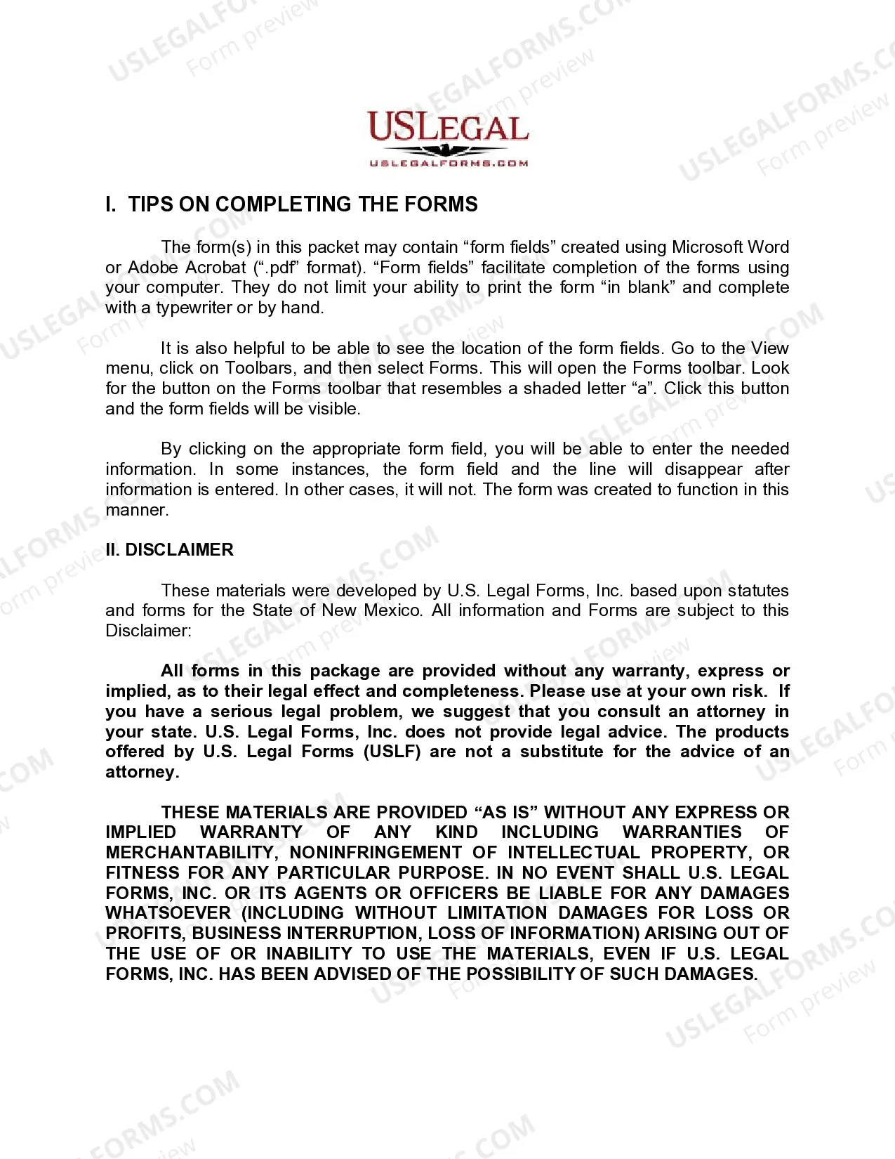 Preview Quitclaim Deed - Two Individuals / Husband and Wife to a Trust