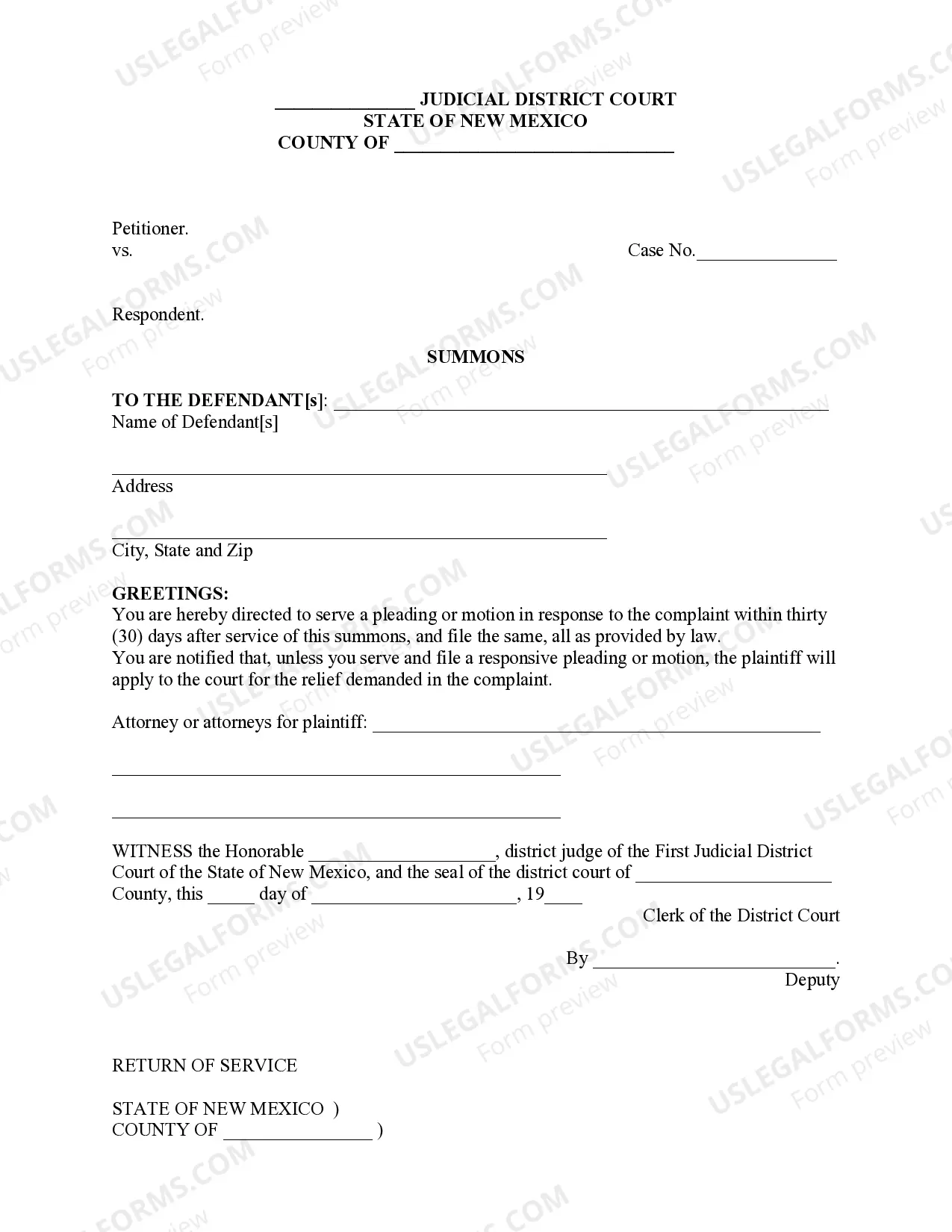 Preview Divorce Kit - No Children