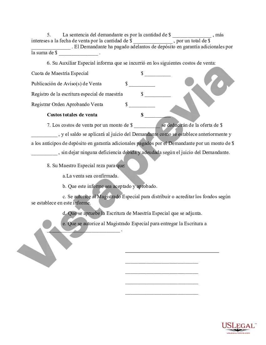 Preview Informe del Maestro Especial