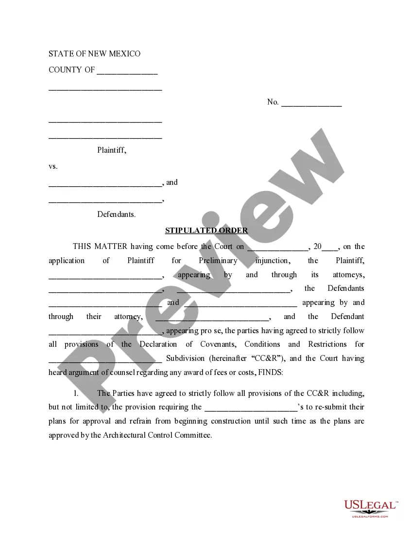 Preview Motion for Presentment