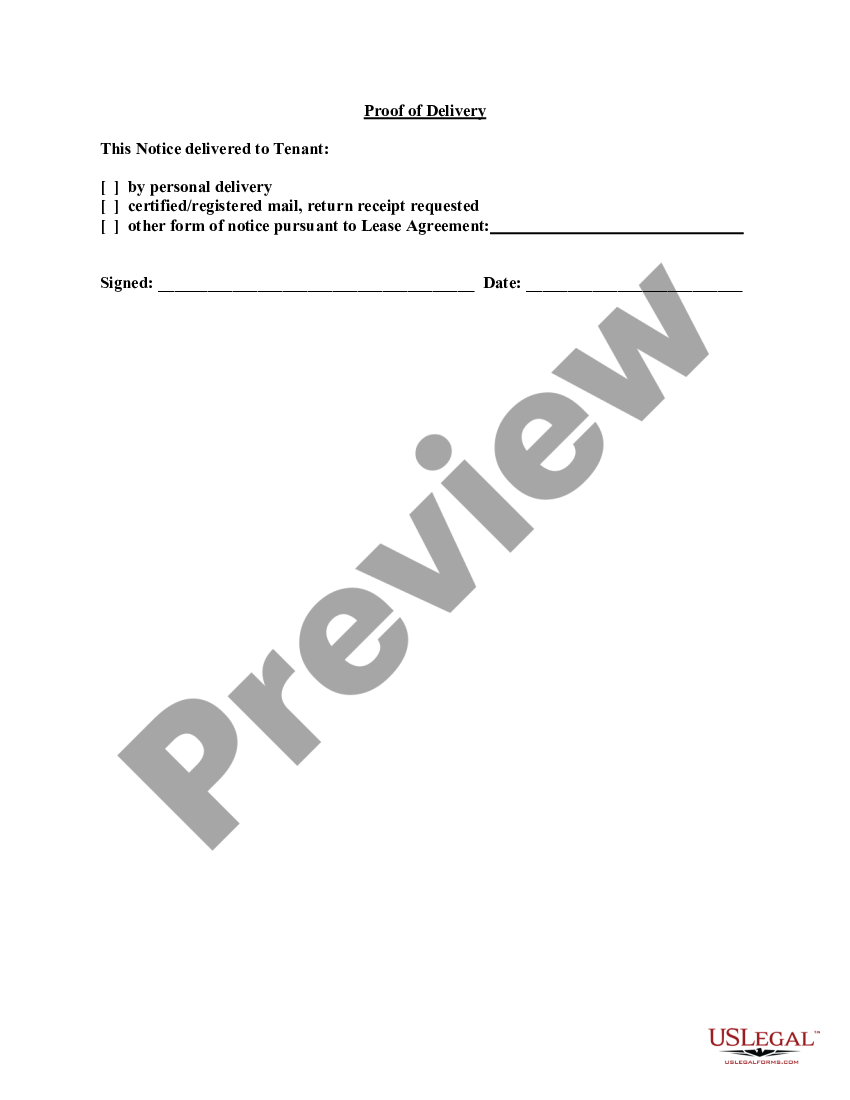 page 1 Letter from Landlord to Tenant as Notice to remove Wild Animals in Premises preview